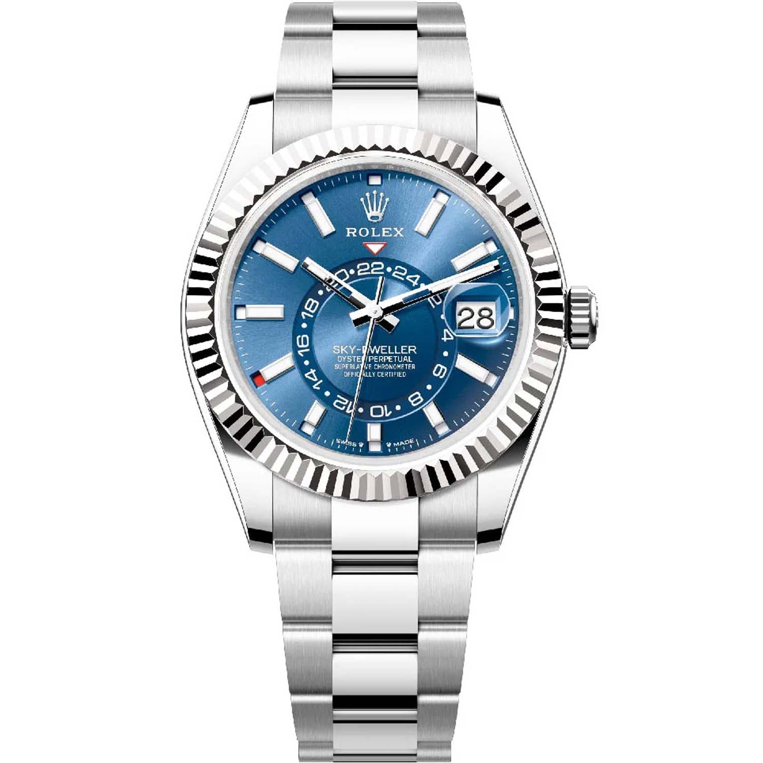 Rolex Sky-Dweller 42 mm Stainless Steel 336934 Blue Dial