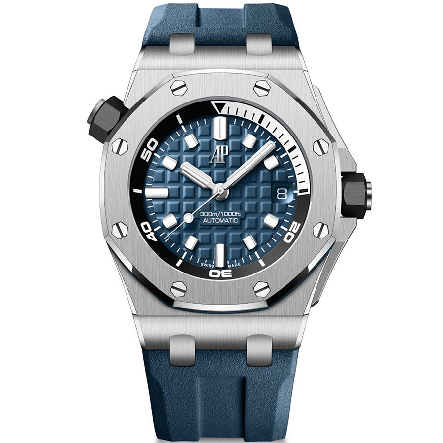 Audemars Piguet Royal Oak Offshore Diver 42mm 15720ST Blue Dial