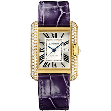 Cartier Tank Cintree 39mm WT100017 Silver Dial