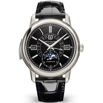 Patek Philippe Grand Complications Tourbillon Perpetual Calendar / Minute Repeater 40mm 5316P Black Enamel Dial
