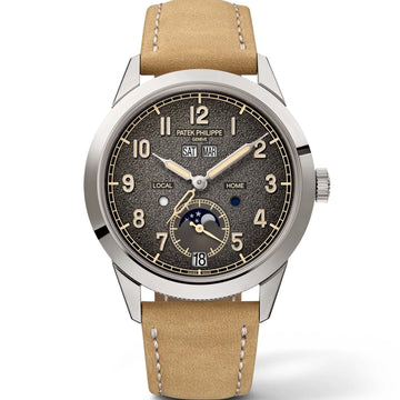 Patek Philippe Complications Annual Calendar Travel Time 41mm 5326g-001 Charcoal Grey Dial