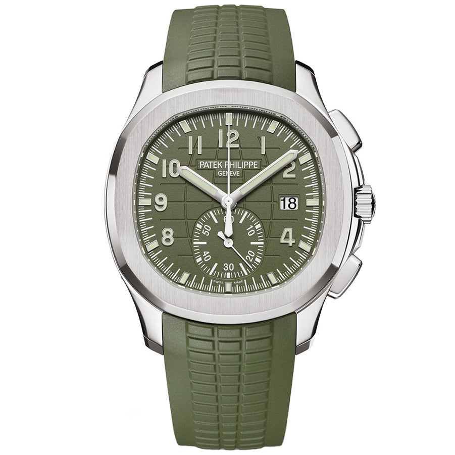 Patek Philippe Aquanaut Chronograph 42mm 5968G-010 Green Dial