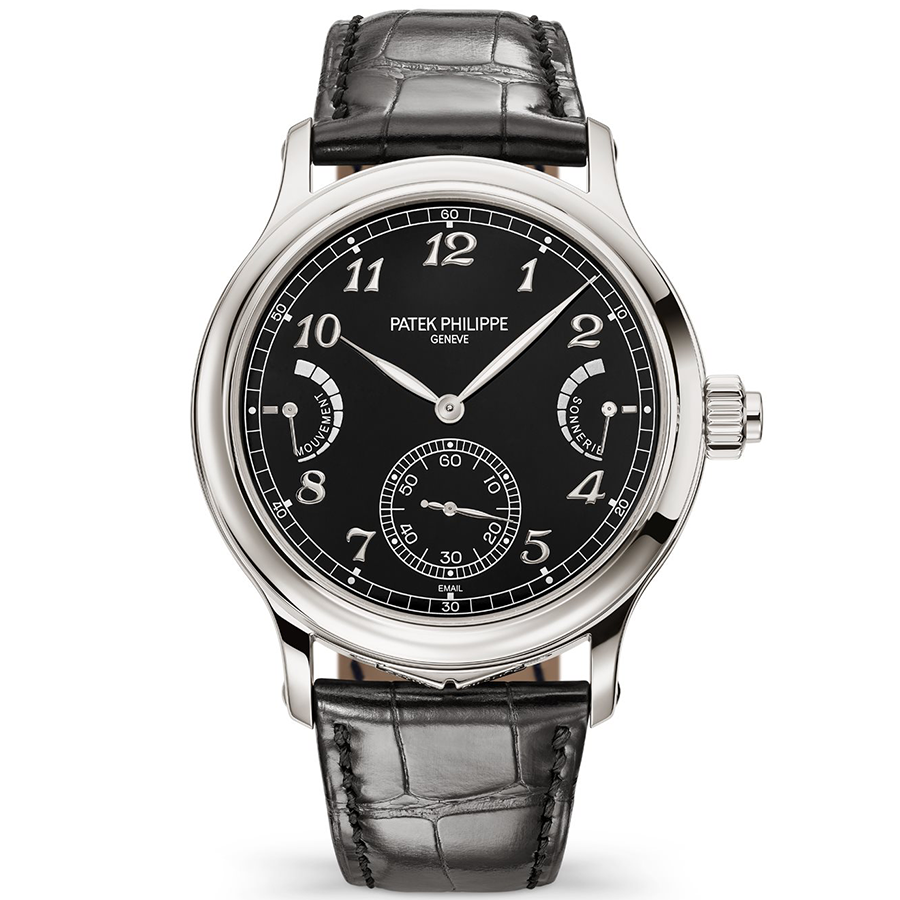 Patek Philippe Grand Complications Manual Winding 44m 6301P Black Dial