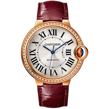 Cartier Ballon Bleu De Cartier 36mm WJBB0034 Silvered Sunray-Brushed Dial