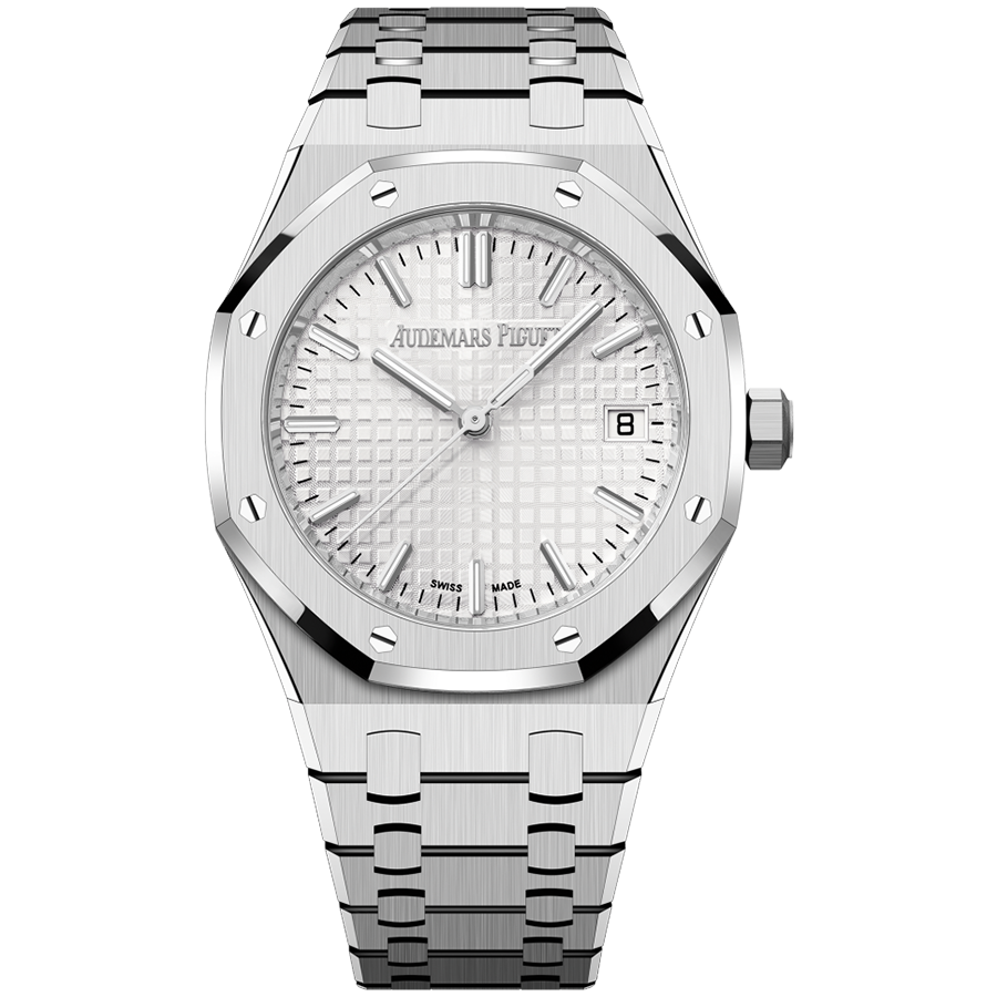 Audemars Piguet Royal Oak Selfwinding 34mm 77450ST.OO.1361ST.02 Silver-Toned Dial