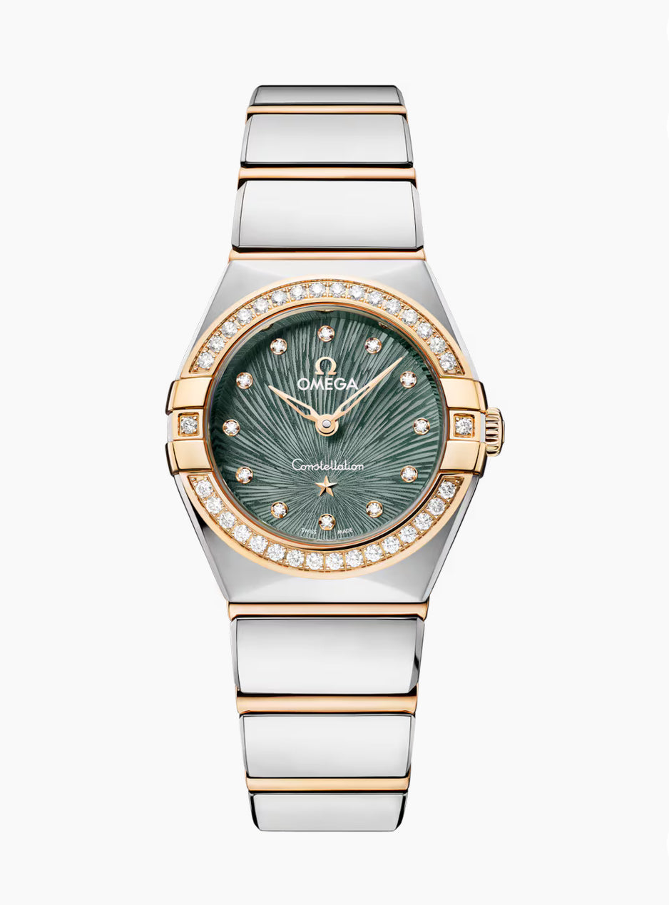 OMEGA-CONSTELLATION
25 MM, STEEL ‑ MOONSHINE™ GOLD ON STEEL ‑ MOONSHINE™ GOLD 131.25.25.60.60.001