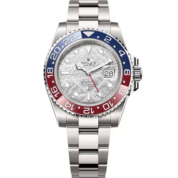 Rolex GMT-Master II "Pepsi" 40mm 126719BLRO White Gold Meteorite Dial