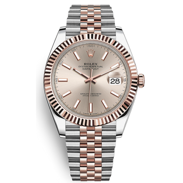 Rolex Datejust 41mm Sundust Dial Fluted Bezel 126331