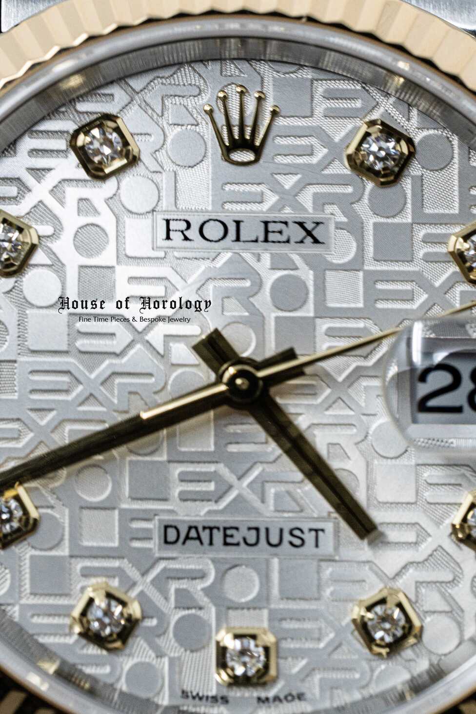 Two Tone DATEJUST 36MM Celebration Diamond Dial