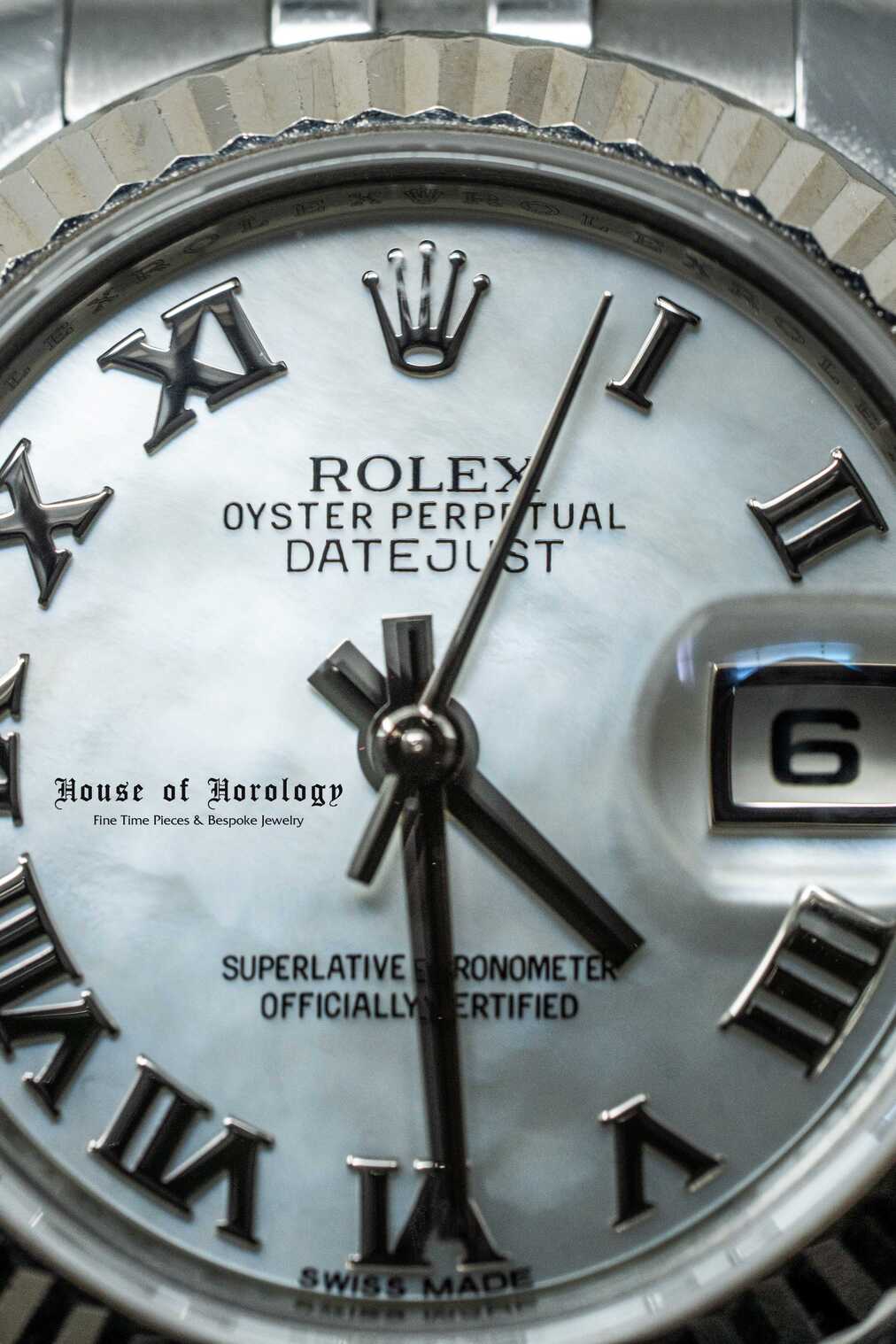 Womens Datejust Mother Pearl Face 26mm