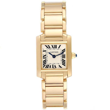Cartier Tank Francaise 25mm W50002N2 Silver Dial