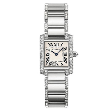 Cartier Tank Francaise 25mm  WE1002SF Silver Dial