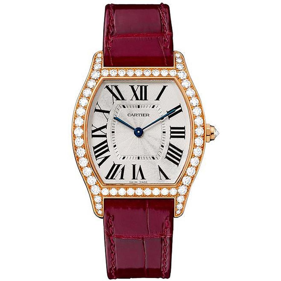 Cartier Tortue 39mm WA501008 Silver Dial