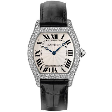 Cartier Tortue 43mm WA503851 Silver Dial