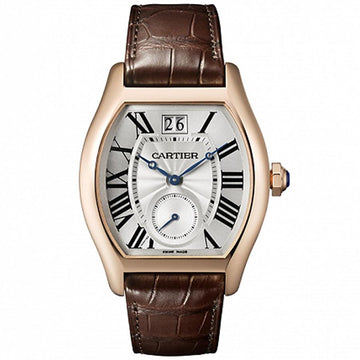 Cartier Tortue 48mm W1556234 Silver Dial