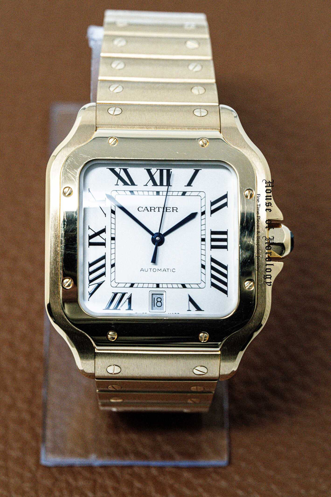 Cartier Santos de Cartier Gold WGSA0009