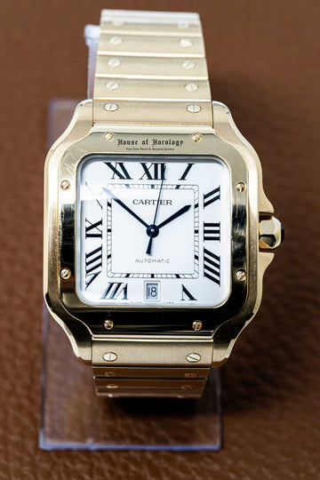 Cartier Santos de Cartier Gold WGSA0009
