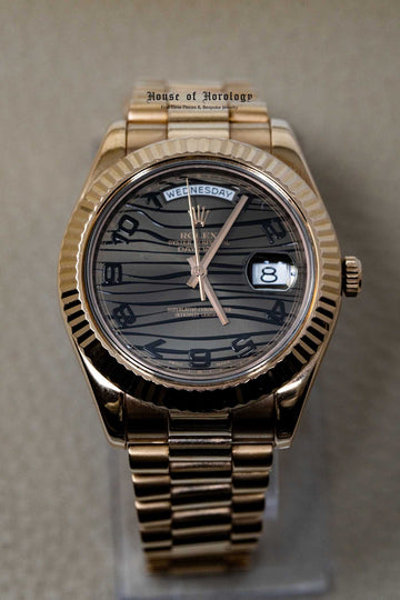2010 Rolex Daydate Rose Gold Discontinued 41mm