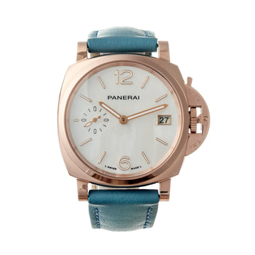 Pre-Owned Luminor Due 38mm Goldtech Madreperla (PAM01280)