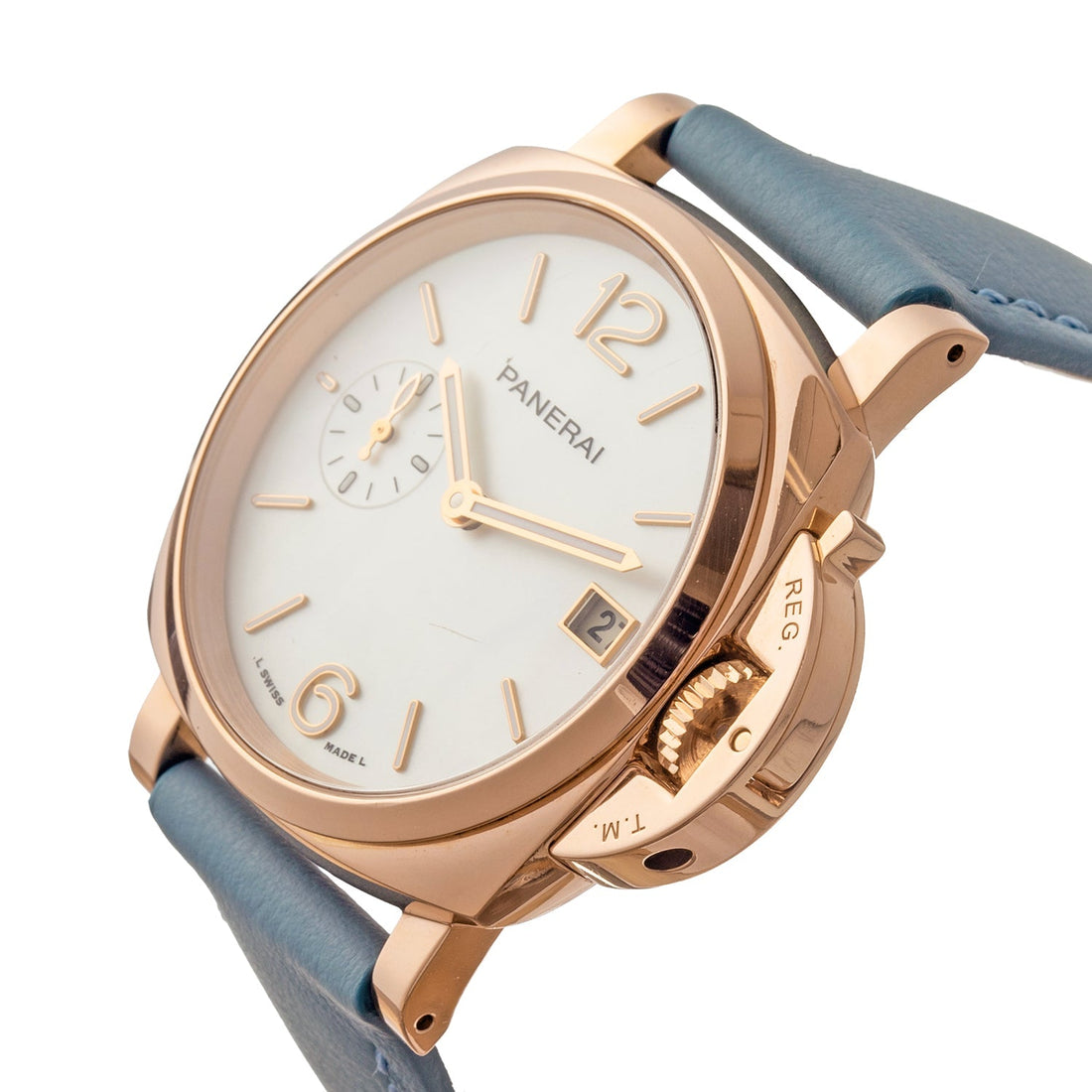 Pre-Owned Luminor Due 38mm Goldtech Madreperla (PAM01280)