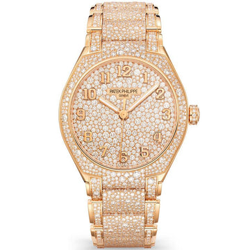 Patek Philippe Round Automatic Twenty-4 36mm 7300-1450R-001 Diamond Dial