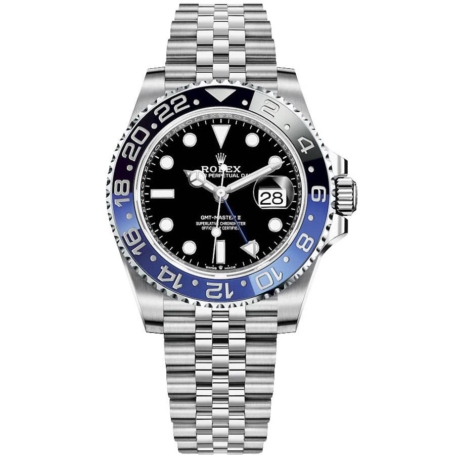 Rolex GMT-Master II "Batgirl" 40mm 126710BLNR Black Dial