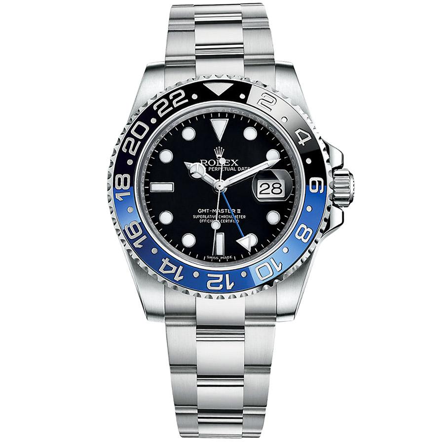 Rolex GMT-Master II "Batman" 40mm 126710BLNR Black Dial