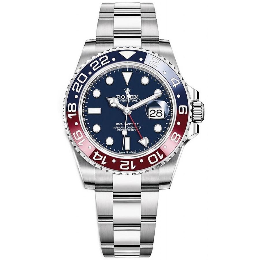 Rolex GMT-Master II "Pepsi" 40mm 126719 BLRO White Gold Blue Dial