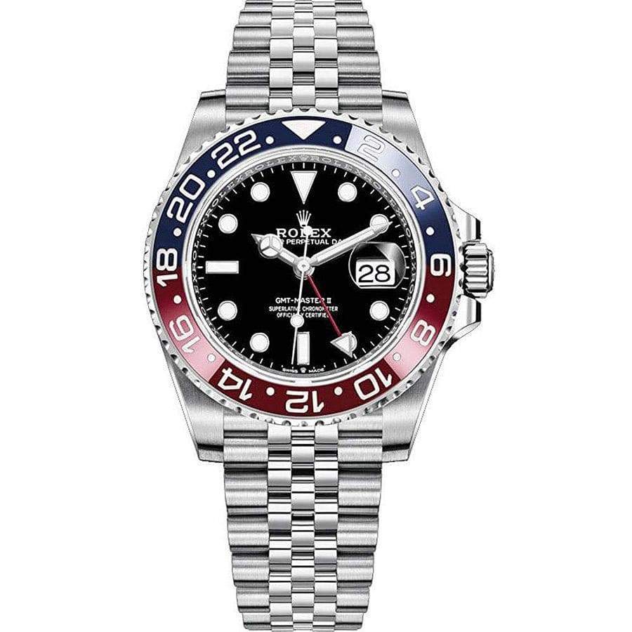 Rolex GMT-Master II "Pepsi" 40mm 126710BLRO Black Dial